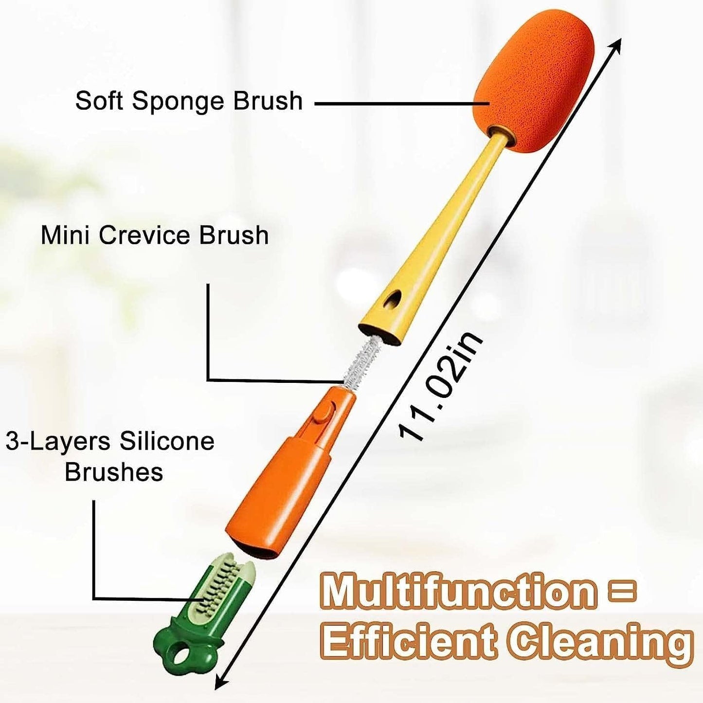 3 in 1 kitchen Brush