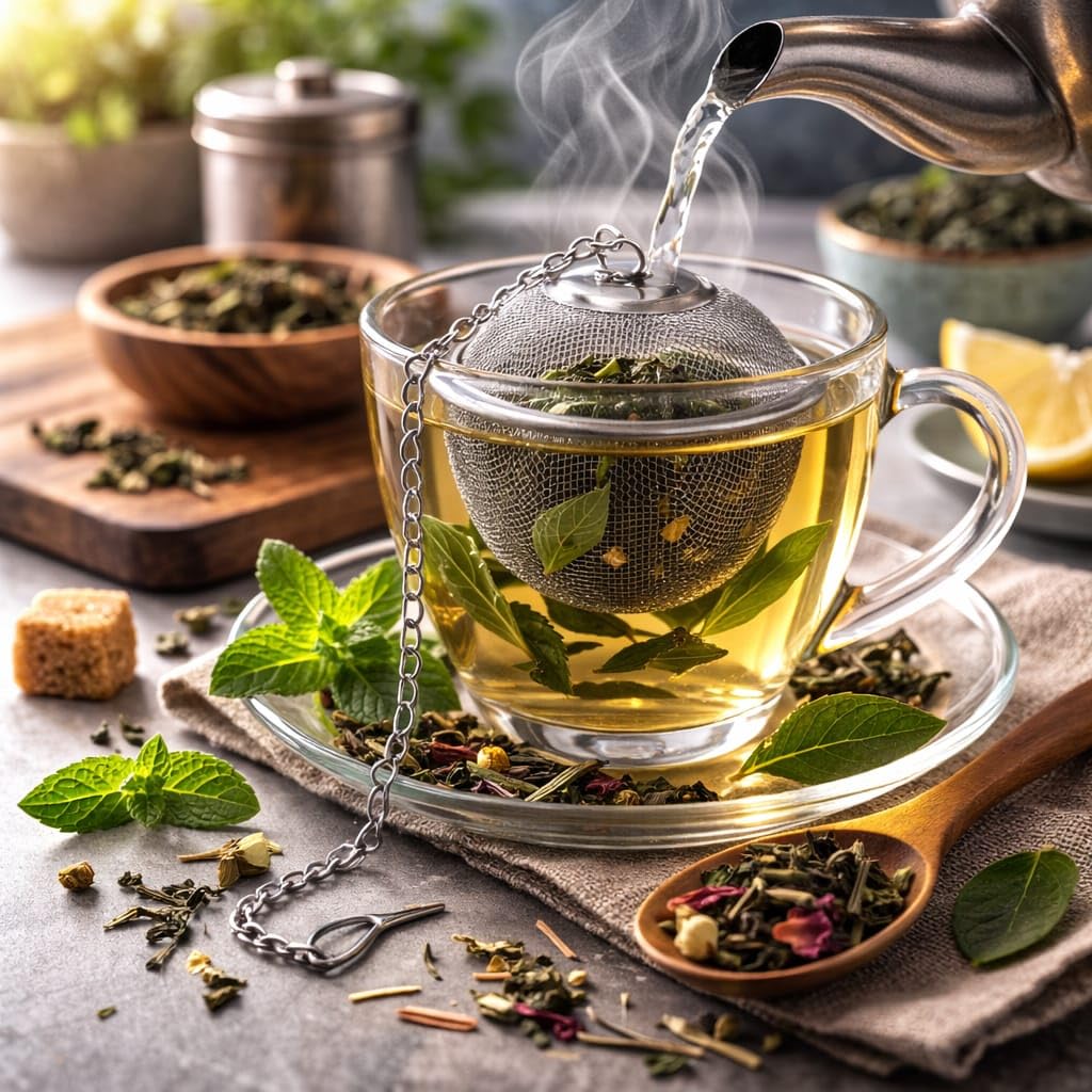 Tea bucket infuser