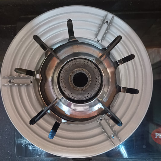 Gas Saver Burner (Pack of 2) (Black)